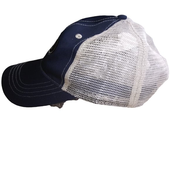 FORD INFINITY Blue and Tan Mesh Trucker Hat Ford Baseball Cap Mesh Hat OSFM - Picture 2 of 10